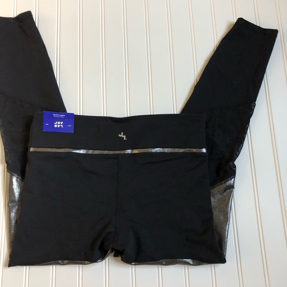 SOLD OUT! Shine and Mesh High Waisted Leggings - Picture 3 of 4